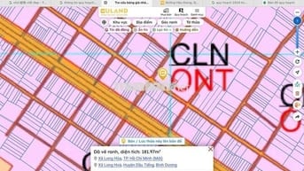 Bán Lô Đất nền 181m2 có 100m2 thổ cư. Khu dân cư,ngay thị trấn.