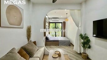 STUDIO - 1PN - TÁCH BẾP - FULL NỘI THẤT - BAN CÔNG - NGAY LOTTE MART