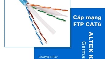 Cáp mạng 4 pair FTP Cat6 Altek Kabel chính hãng