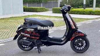 Vespa Sprint Mix Style Justin Bieber đen bóng
