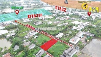 ngay kcn An Nhụt Tân , đối diện khu tái định cư  DT 118 m2 thổ cư rẻ