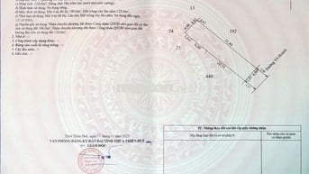 Loại đất ở (sổ đỏ mới cấp ), DT 228m2, đường Võ Hoành -Tứ Hạ Hương Trà