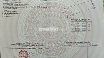 Đất sổ đỏ 1643,2m2 Cam Hải Tây, Cam Lâm, Khánh Hoà giá cực tốt 4.5 tỷ