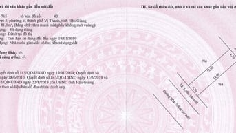 Bán 81m2 ODT tại Phường V, TP.Vị Thanh, T.Hậu Giang