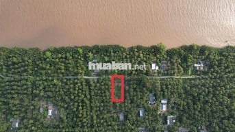 Đất thổ cư view sông 300m2 giá rẻ chỉ 339tr tại Tiền Giang cách SG70km