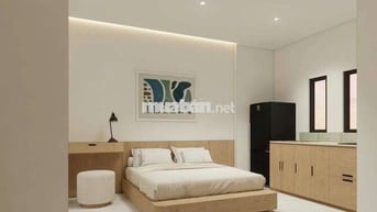 Khai trương căn hộ dịch vụ ban công/cửa sổ full nội thất