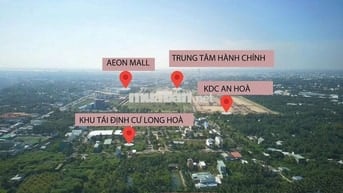 BÁN ĐẤT NỀN LONG HÒA A – GẦN AEON MALL CÁCH QUÃNG TRƯỜNG MỸ THO 1KM