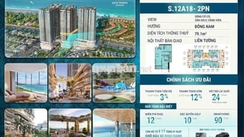 Chỉ từ 1tỷ6 vay sở hữu căn hộ trực diện biển NEWTOWN DIAMOND ĐÀ NẴNG