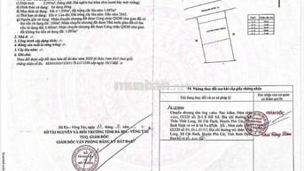 Phát mãi tài sản đất Láng Lớn Châu Đức|37x65 có 1.200m2 đất Ở