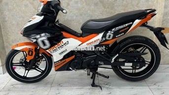 Ex 150 đời 2018 trắng cam đen siêu đẹp 43D1-689.87