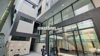 Căn hộ 1 phòng ngủ, mới xây, sạch sẽ, full nội thất cao cấp