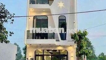 BÁN NHÀ TRỆT 2 LẦU MỚI XÂY KDC HỒNG LOAN TẶNG FULL NỘI THẤT CAO CẤP