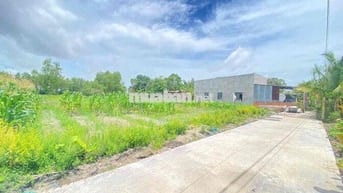 ĐẤT THỔ CƯ 271m2 đường bê tông trung tâm Óc Eo