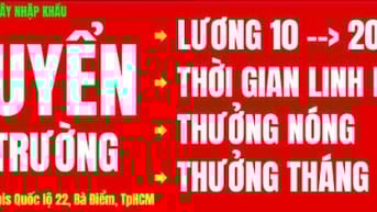 Cần gấp nhân viên bán hàng đi thị trường