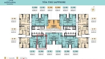 Chỉ từ 1tỷ6 vay sở hữu căn hộ trực diện biển NEWTOWN DIAMOND ĐÀ NẴNG