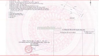 Bán Đất Thổ Cư Bà Rịa Vũng Tàu 100m2 - Đã Có Sổ - Hẻm Xe Hơi