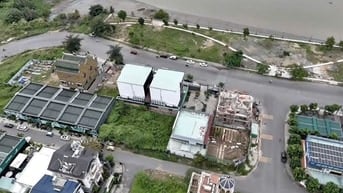 Cặp Đất 662m² Huy Hoàng Thạnh Mỹ Lợi, Ven Sông, QH 1 Hầm 5 Tầng