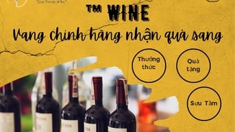 Rượu Vang - Vang chính hãng nhận quà sang