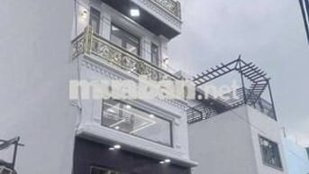 NHÀ ĐẸP 5 TẦNG, (4X14)M2, HẺM XE HƠI 8M THÔNG TỨ TUNG, 8,5 TỶ CÒN TL