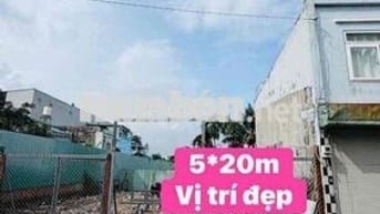 Bán Đất mặt tiền kinh doanh Thạnh Lộc 41 Dt 5mx20m