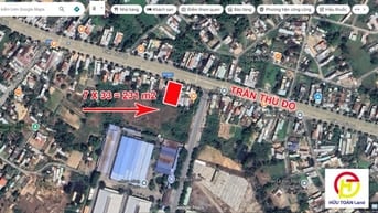 Bán lô đất 231 m2; mặt tiền đường Trần Thủ Độ; P.Điện Bàn Đông - TP Đà