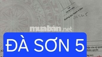 🔴💥Bán đất MT đường ĐÀ SƠN 5 - Cạnh ĐH Duy Tân