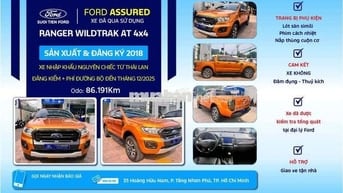 Ford Ranger 2018 Wildtrak 2.0 4x4