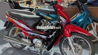 Honda Wave Zx 205 đỏ đen bs70 máy êm
