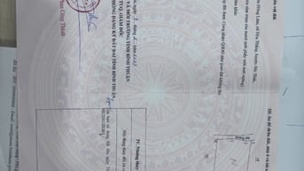 Bán 4861m2 đất vườ hòa thắng vuông đẹp giá 480tr, mặt tiền 66m sổ sẵn