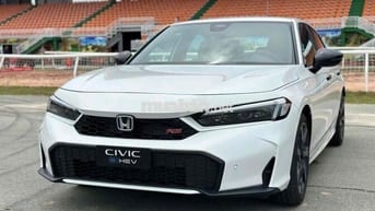 HONDA CIVIC EHEV TRẮNG GIẢM 140tr - Hổ Trợ Vay 80%
