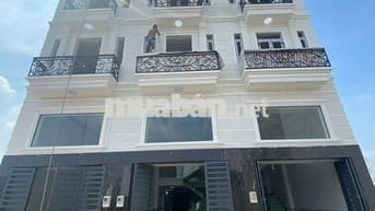 Nhà mới đẹp y hình 4 x 16 có 5pn 5wc sân thượng