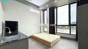 STUDIO FULL NỘI THẤT VIEW VEN SÔNG NGAY VLU, NTTU