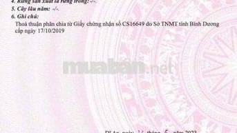 bán lô đât mặt tiền đường Võ Thị Sáu gần siêu thị bigc ( go) dĩ an