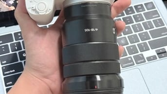 Pass nhanh bộ Zve10mark2 lens 18-105 đẹp 99%