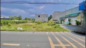  BÁN LÔ ĐẤT NỀN MT ĐƯỜNG BẠCH THỊ NĂM, TÂN TRỤ,L.AN CHỈ 375TR DT 150M2