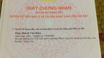 Đất Hắc Dịch bà Rịa Vũng Tàu cần bán