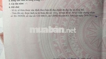 Bán gấp lô đất  thổ cư 100% đẹp tại xã xã Minh Phú, Sóc Sơn, Hà Nội