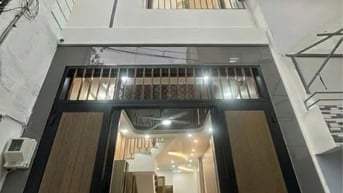 Nhà xây mới 100% Âu Dương Lân. Phường Chánh Hưng ( P3 Q8 cũ )