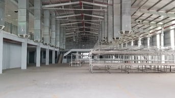 Nhà xưởng cho thuê tân thới nhất quận 12 dt: 1000m giá 90 triêu