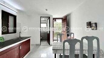 1 PHÒNG NGỦ BAN CÔNG - FULL NỘI THẤT - NGAY CẦU HOÀNG HOA THÁM