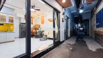 Nhà 4 tầng mặt tiền q6 68m2 ( 4m x 17m) nhà đẹp thoáng