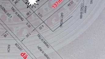 Bán 137m2 thổ, đường S7, hẻm 7m, gần Vạn Phúc, Hiệp B Phước, Thủ Đúc
