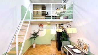 CHUNG CƯ MINI GÁC CAO FULL NỘI THẤT - GẦN CẦU VƯỢT TL10, KCN TÂN TẠO