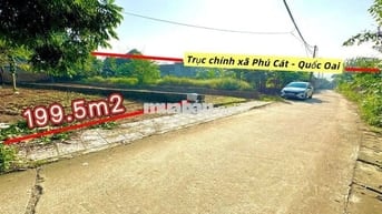 199,5M2 GẦN UBND XÃ HÒA THẠCH, NHỈNH 20TR/M2