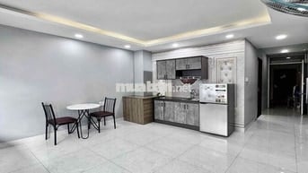 Căn hộ CC full nội thất 1PN - 1PK cực rộng 50m2 Trung tâm Q10, Q11, TB