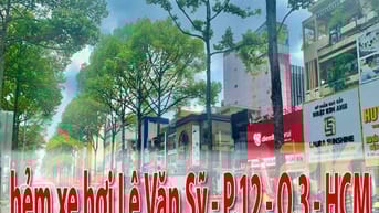 Bán Nhà : HXH đường Lê Văn Sỹ P.12 Q.3 Tp.HCM - dt:4,5x12m 6 lầu