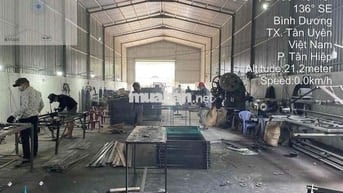 Cho thuê xưởng Tân Hiệp Tân Uyên, Bình Dương  • Diện tích: 450m2  • Đi