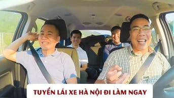 Tuyển Lái Xe Ô Tô bằng B và D – chạy xe dịch vụ khu vực Hà Nội