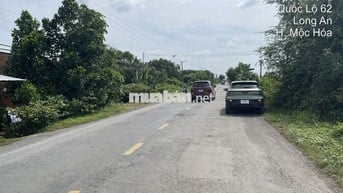 BÁN ĐẤT MẶT TIỀN QL 62, XÃ TÂN LẬP, MỘC HÓA, LONG AN. SỔ ĐỎ CHÍNH CHỦ
