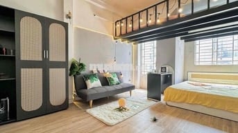 🏡Cho thuê Duplex Q10 full nt, có ban công, 2 chỗ ngủ ở được 2-4 người